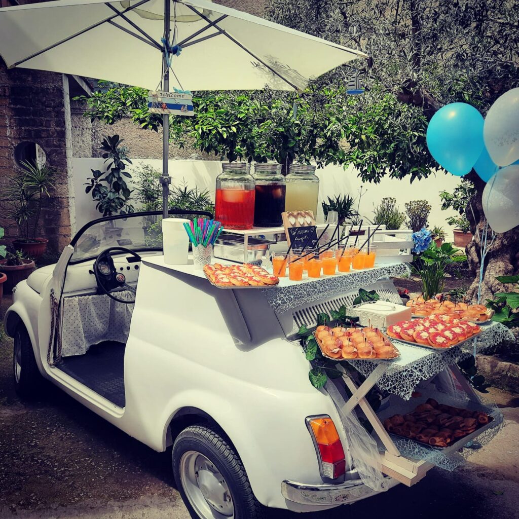 Fiat Depoca Per Il Tuo Rinfresco Aperitivo Matrimonio Fuori